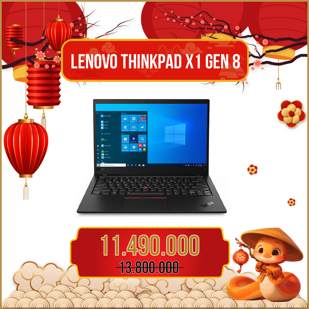 Sản phẩm Lenovo ThinkPad X1 Carbon Gen 8