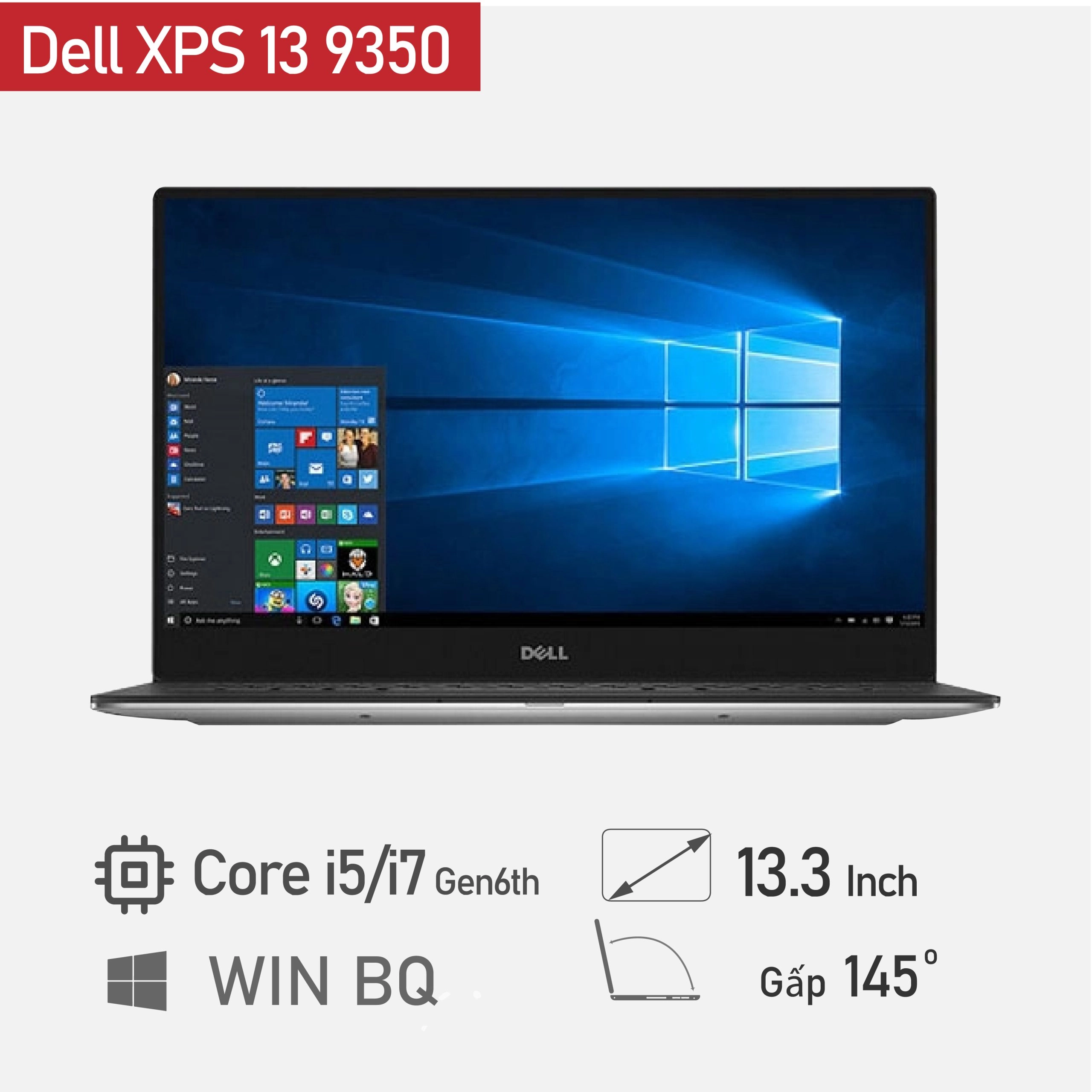 Thế Giới Số 365 | Laptop cũ Dell XPS 13 9350 Core i5/i7