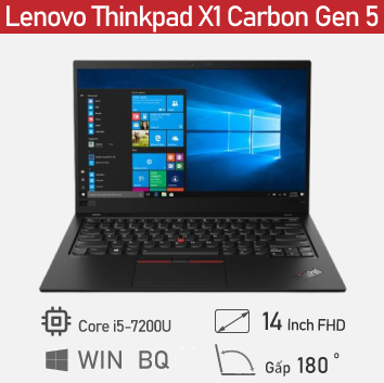 Laptop cũ Lenovo Thinkpad X1 Carbon Gen 5 - Thế giới số 365 - Chuyên mua  bán pc - laptop cấu hình cao