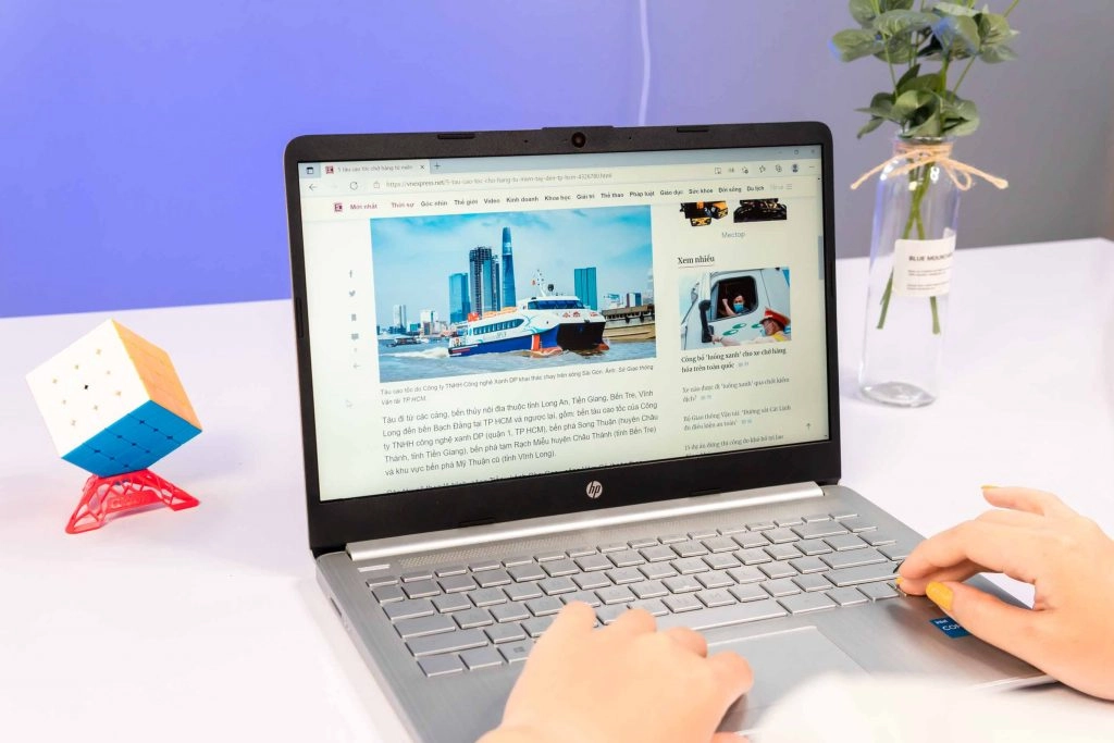 Thế Giới Số 365 | [Mới 100% Full Box] Laptop HP 14- Intel Core i3 1115G4/ Ram 4GB / SSD 256GB/14 inch Full HD