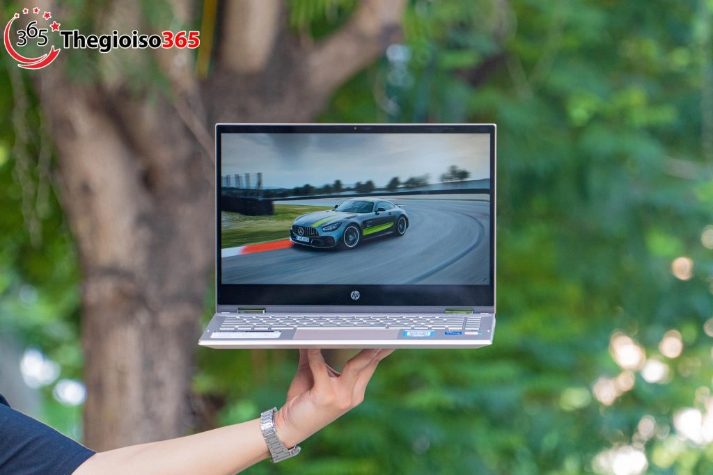 Thế Giới Số 365 | [Mới 100%]HP Pavilion x360 14m Gold (2021) i5-1135G7, RAM 8G, SSD 256G, VGA Intel Iris Xe G7, Màn 14 inch Full HD IPS, Touch