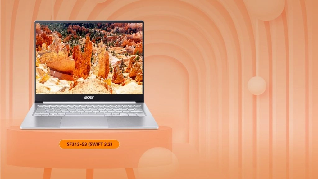 Thế Giới Số 365 | [Mới 100%] Laptop Acer Swift 3 SF314 (i7-1165G7/8GB RAM/256GB SSD/14.0 inch FHD IPS/Win10/Bạc) (2021) NK