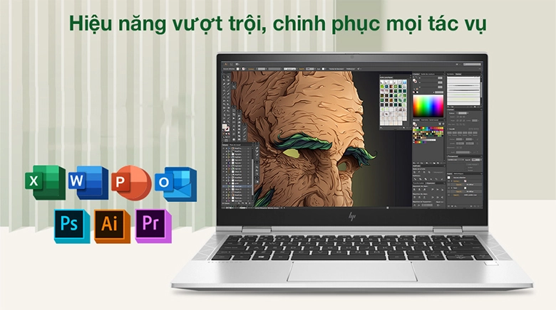 Thế Giới Số 365 | HP EliteBook x360 830 G8 2-in-1 (Core i5-1135G7 ,RAM 16GB ,SSD 256GB ,13.3 inch FHD Touch )
