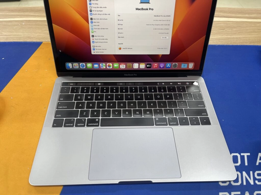 Thế Giới Số 365 | [Mới 99%] MacBook Pro 2019 13 inch Core i5 RAM 8GB SSD 128GB 1.4Hz