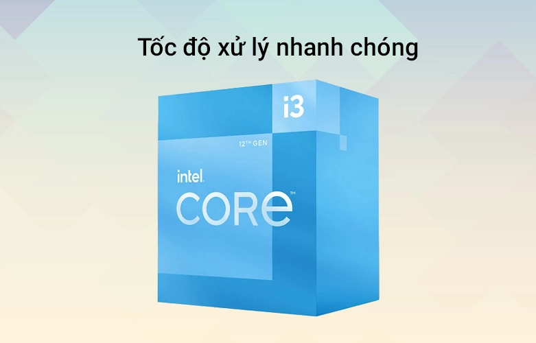 Thế Giới Số 365 | CPU Intel Core™ i3-12100 (Up To 4.30 GHz, 4 Nhân 8 Luồng,12MB Cache, Socket 1700, Alder Lake)