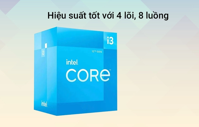 Thế Giới Số 365 | CPU Intel Core™ i3-12100 (Up To 4.30 GHz, 4 Nhân 8 Luồng,12MB Cache, Socket 1700, Alder Lake)