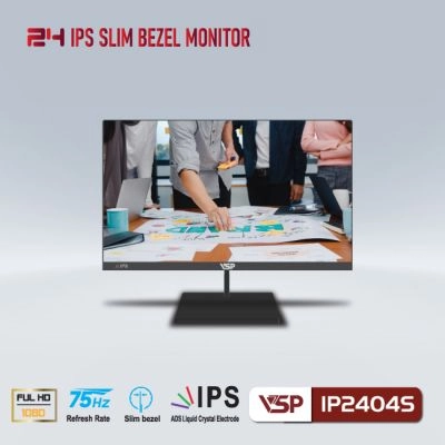 Thế Giới Số 365 | Màn hình VSP IPS Thinking 24inch tràn viền IP2404S