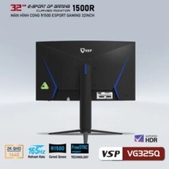 Thế Giới Số 365 | Màn hình cong VSP 2K 32inch ESport Gaming VG325Q