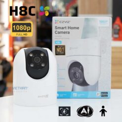 Camera Ezviz H8C - PTZ , đàm thoại, cảnh bảo đèn chớp, còi hú