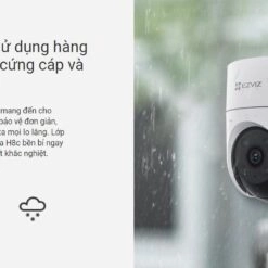 Thế Giới Số 365 | Camera Ezviz H8C - PTZ , đàm thoại, cảnh bảo đèn chớp, còi hú
