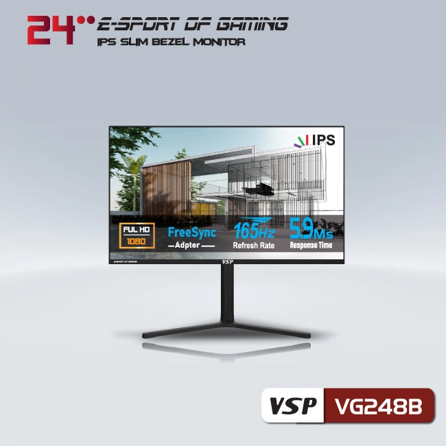 Thế Giới Số 365 | Màn hình VSP Esport Gaming FHD 24inch - VG248B
