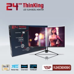 Thế Giới Số 365 | Màn hình cong Cuver LED Monitor 24inch VL24(CM2406H)