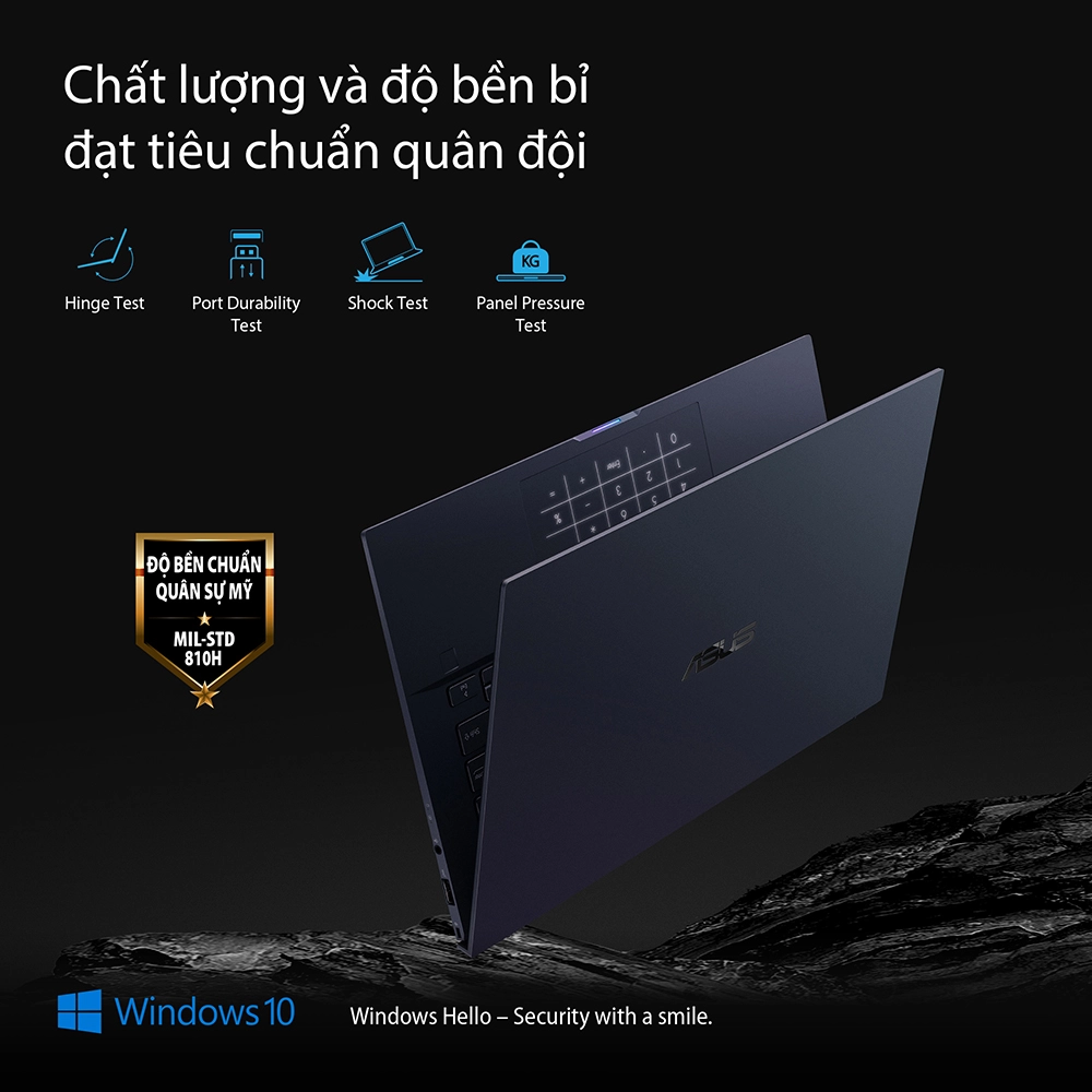 Thế Giới Số 365 | Laptop Asus ExpertBook B9400CEA-KC0773T (Core i5-1135G7 | 8GB | 512GB | Intel Iris Xe | 14.0 inch FHD | Win 10 | Đen) Chính Hãng - Full VAT