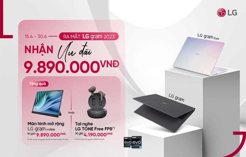 Thế Giới Số 365 | LG Gram 2023 16ZD90R-G.AX55A5 (Core i5-1340P | 16GB | 512GB | Intel Iris Xe | 16-inch WQXGA | Non-OS | Đen)