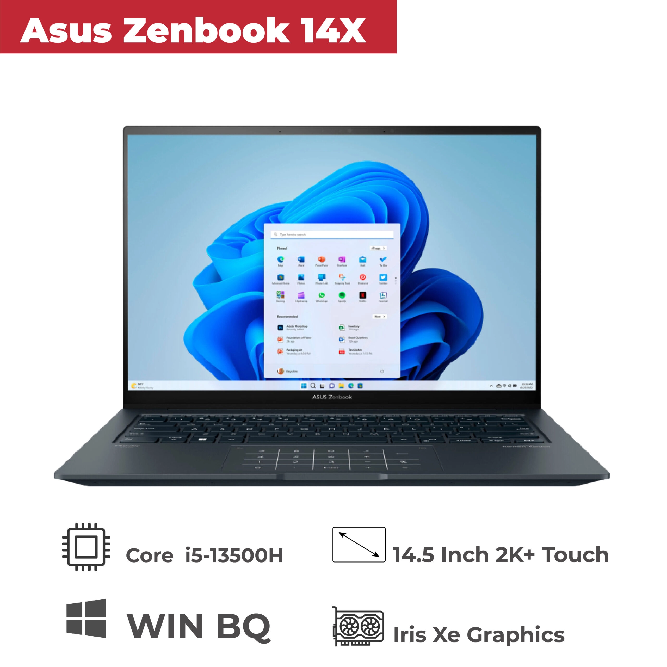 Laptop chính hãng giá tốt | Gaming, văn phòng, đồ họa – Thế Giới Số 365 Asus Zenbook 14X OLED Q410VA (Core i5-13500H, 8GB, 512GB, 14.5'' 2K+ OLED Touch 120Hz) likenew