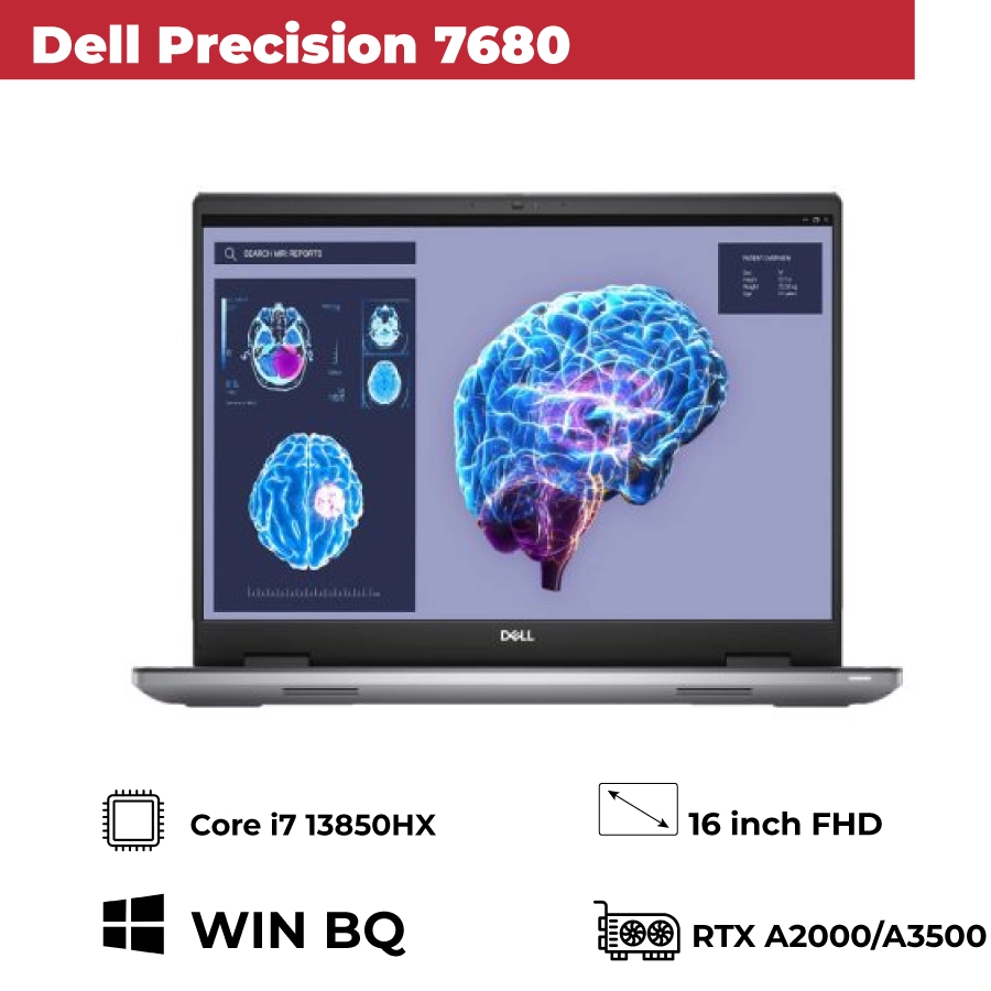 Thế Giới Số 365 | Laptop Dell Precision 7680 16 inch 2023 Chuyên đồ họa