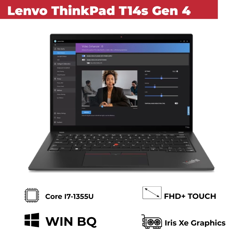 Thế Giới Số 365 | Lenvo ThinkPad T14s Gen 4 ( Core I7-1355U ,Ram 16GB, SSD 256BB, 14 inch FHD+, LTE 5G)