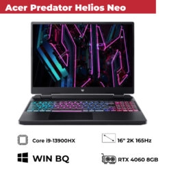 [Mới 100%] Acer Predator Helios Neo 2023 PHN16-71 (Core i9-13900HX, 16GB, 1TB, RTX 4060 8GB, 16" 2K 165Hz)