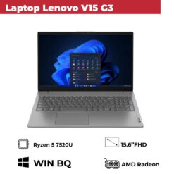 Thế Giới Số 365 | Laptop Lenovo V15 G4 AMN 82YU00V9VN (Ryzen 5 7520U/ 16GB/ 512GB SSD/ AMD Radeon Graphics/ 15.6inch Full HD/ Windows 11 Home/ Grey/ ABS/ 2 Year)