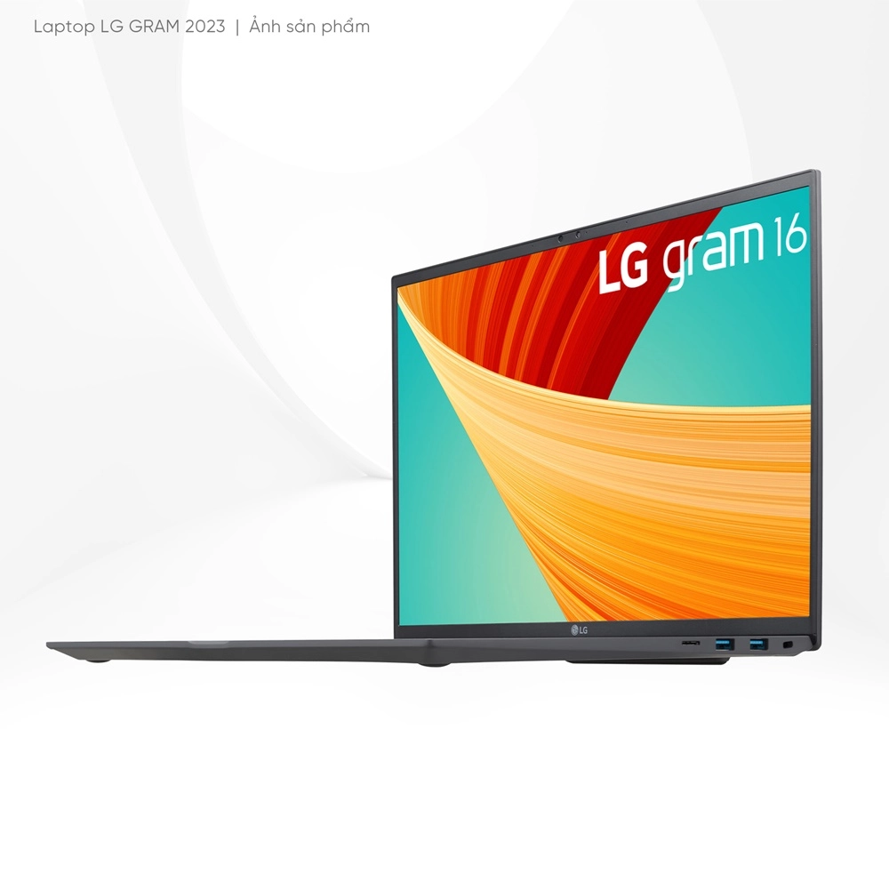 Thế Giới Số 365 | LG Gram 2023 16Z90R-G.AH76A5 (Core i7-1360P | 16GB | 512GB | Intel Iris Xe | 16-inch WQXGA | Win 11 | Xám)