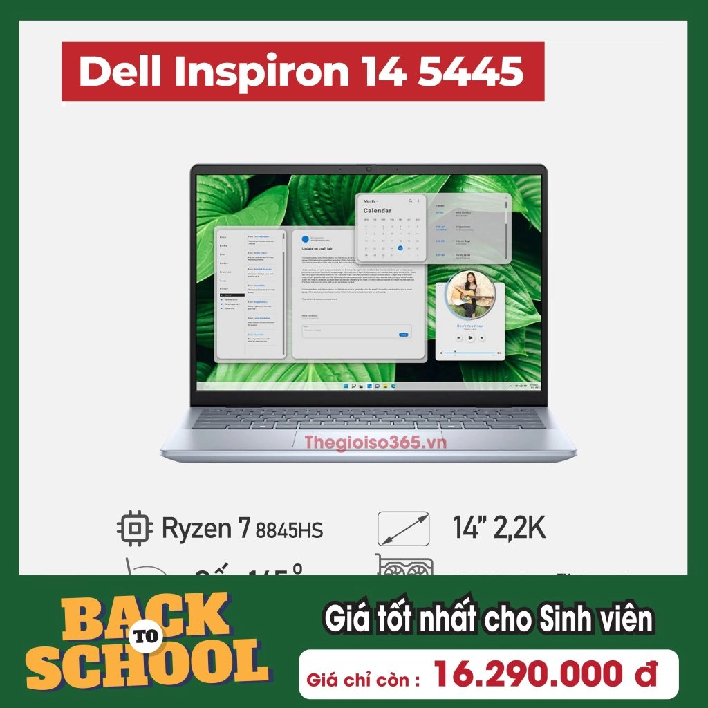 Thế Giới Số 365 | BACK TO SCHOOL - NHẬN FULL ƯU ĐÃI - TƯ VẤN FREE CHỌN LAPTOP SINH VIÊN