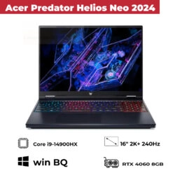 [Mới 100%] Acer Predator Helios Neo 2024 PHN16-72-91RF (Core i9-14900HX, 16GB, 1TB, RTX 4060 8GB, 16" 2K+ 240Hz)