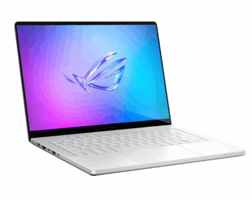 [New 100%] Asus ROG Zephyrus G14 2025 GA403 (Ryzen AI 9 HX370, 32GB, 1TB, RTX 5070Ti 12GB, 14" 3K OLED 120Hz - Platinum White) - Hình ảnh 3