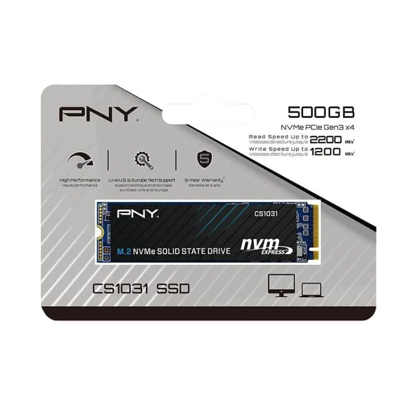 Thế Giới Số 365 | Ổ cứng SSD M2 PNY CS1031 M.2 2280 NVME PCIE Gen 3x4 500GB
