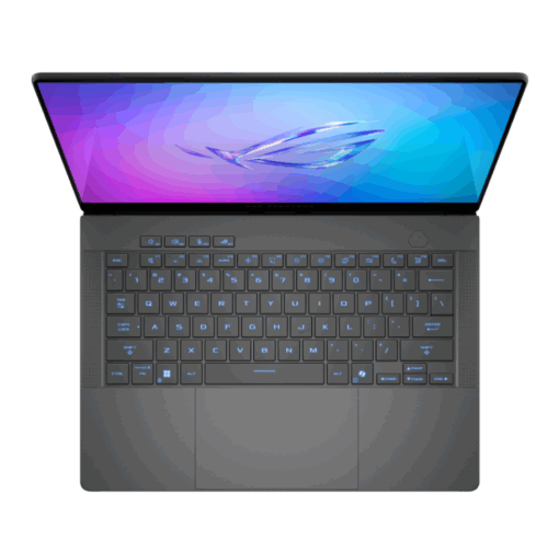 [New 100%] Asus ROG Zephyrus G14 2025 GA403 (Ryzen AI 9 HX370, 32GB, 1TB, RTX 5070Ti 12GB, 14" 3K OLED 120Hz - Eclipse Gray) - Hình ảnh 2