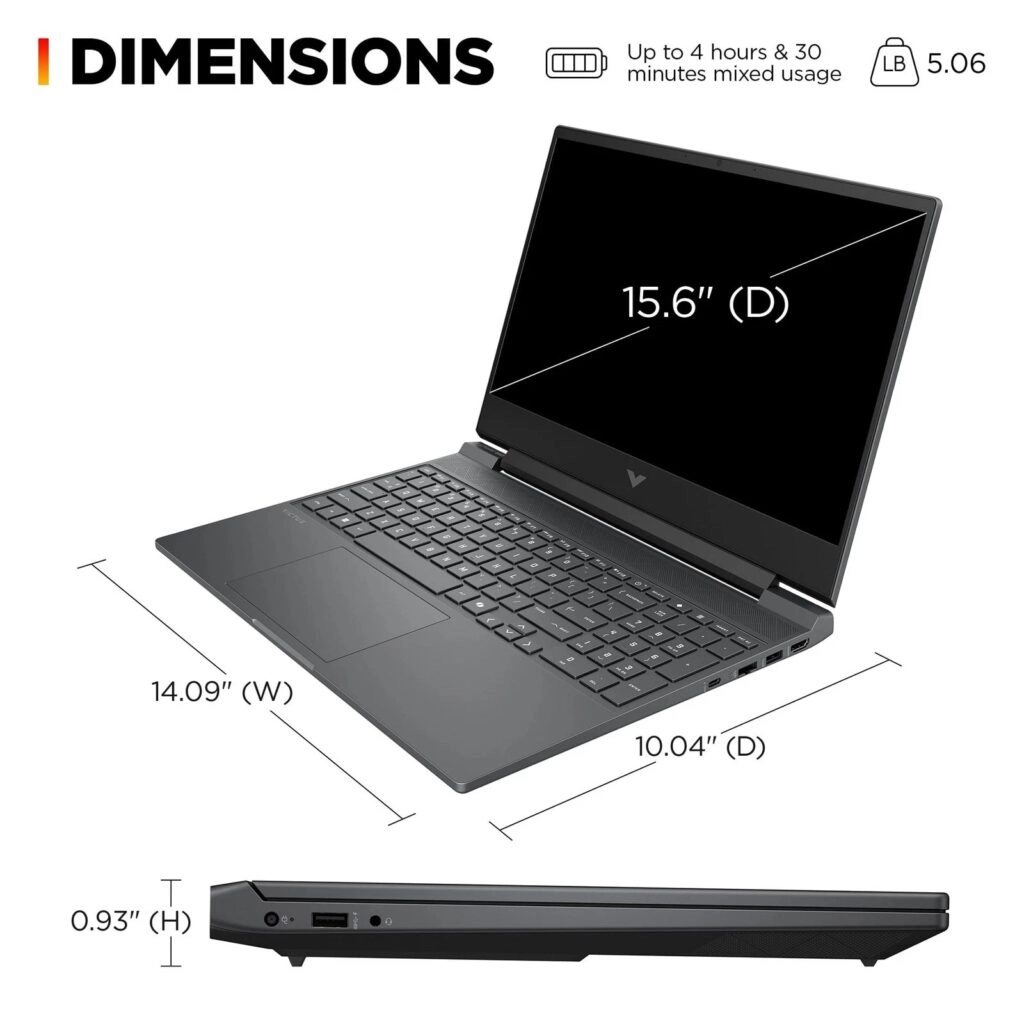 Thế Giới Số 365 | [New 100%] HP Victus 15-fa2451TX D17WPPA (Core i5-13420H, 16GB, 512GB, RTX 4050 6GB, 15.6 FHD 144Hz)