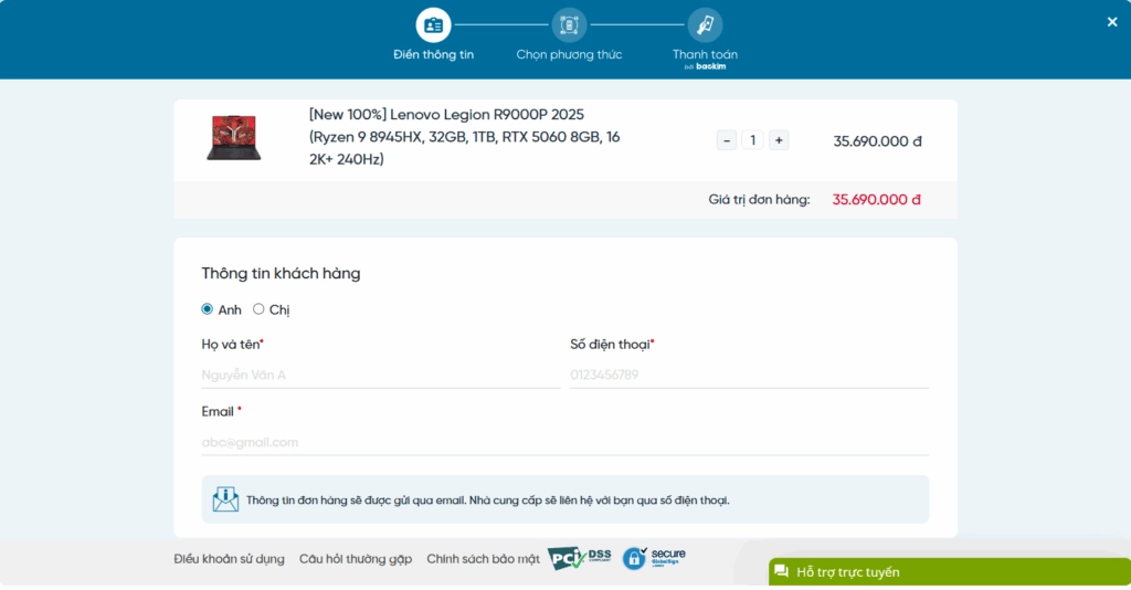 Thế Giới Số 365 | Hướng Dẫn Mua Hàng Online - Thế Giới Số 365