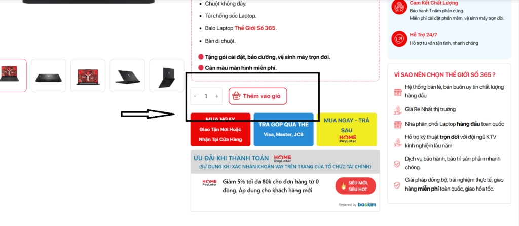 Thế Giới Số 365 | Hướng Dẫn Mua Hàng Online - Thế Giới Số 365