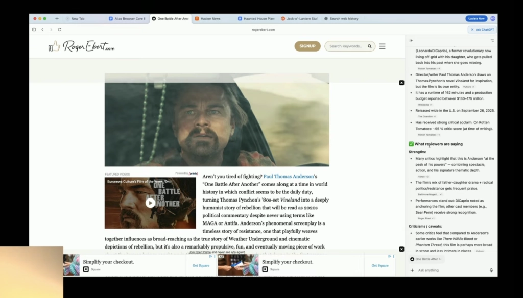 Thế Giới Số 365 | “Sát thủ Chrome” đã xuất hiện: OpenAI tung trình duyệt AI ChatGPT Atlas – kỷ nguyên duyệt web mới bắt đầu