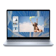 [New 100%] Dell Inspiron 7445 2in1 (Ryzen 5 - 8640HS, 16GB, 512GB, AMD Radeon Graphics, 14 FHD+ Touch) - Ice Blue