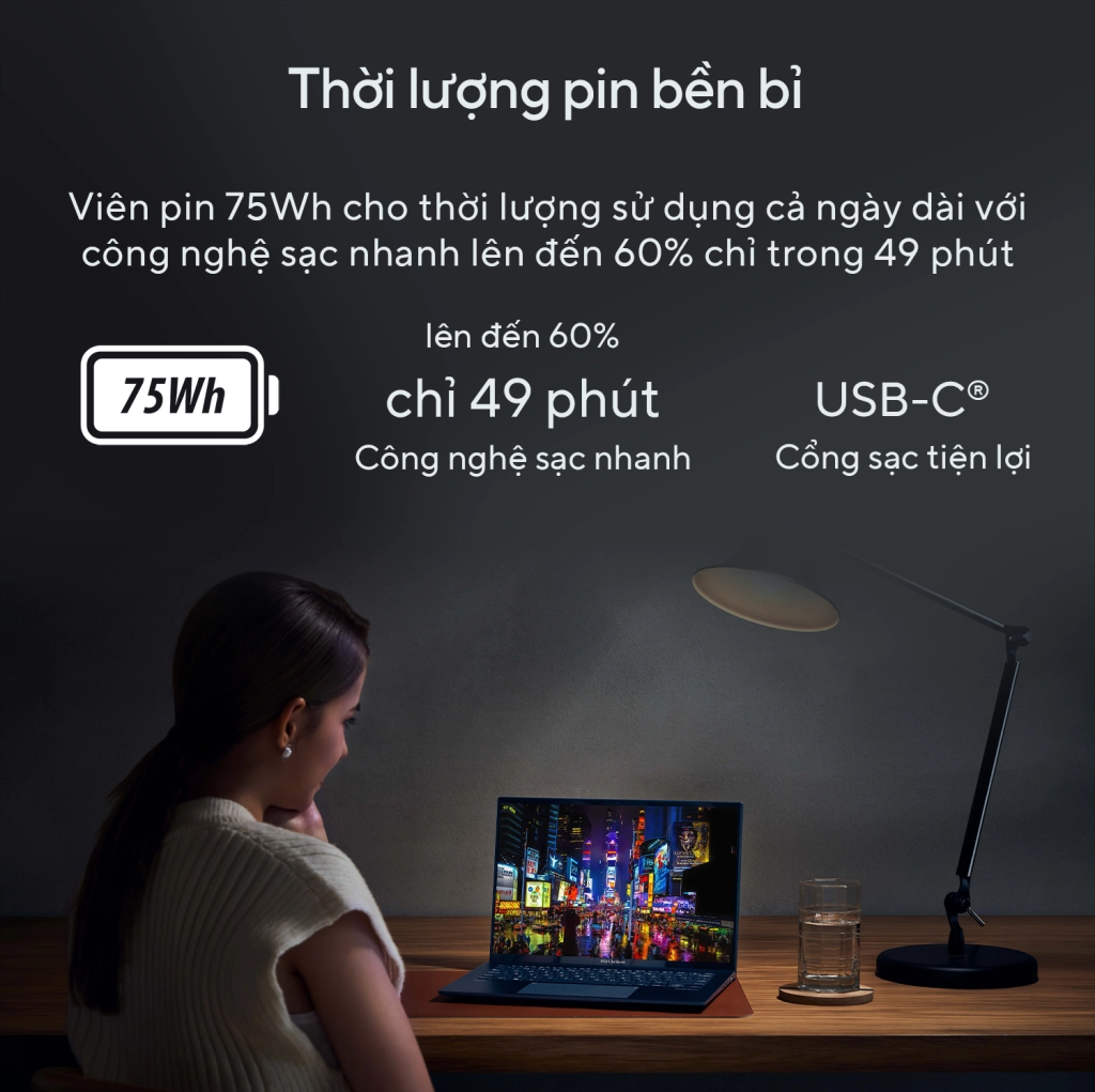 Laptop chính hãng giá tốt | Gaming, văn phòng, đồ họa – Thế Giới Số 365 [New Outlet] Asus Zenbook 14 UX3402 (Core i9-13900H, 16GB, 1TB, 14.5 2K+ 90Hz OLED)