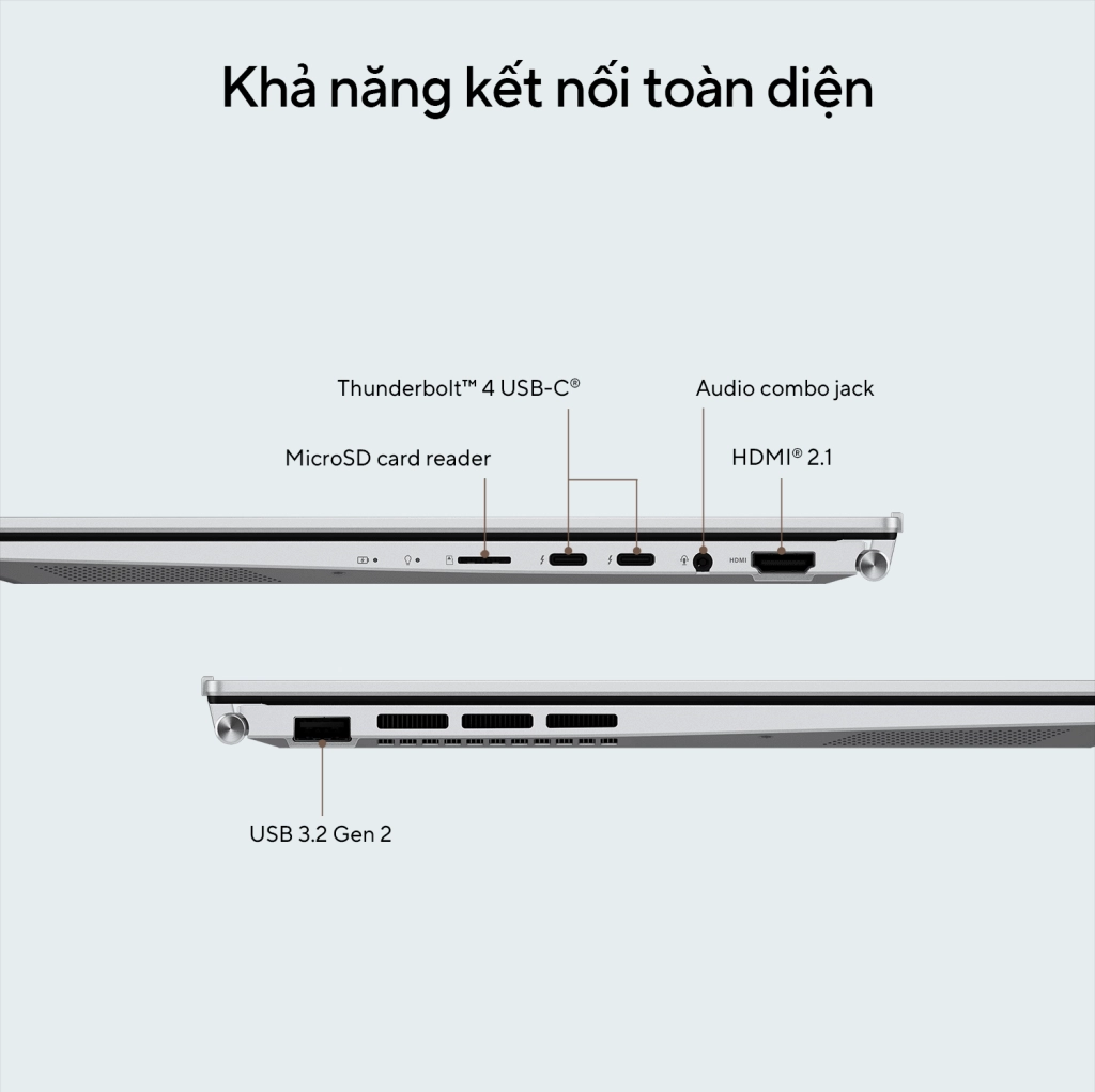 Laptop chính hãng giá tốt | Gaming, văn phòng, đồ họa – Thế Giới Số 365 [New Outlet] Asus Zenbook 14 UX3402 (Core i9-13900H, 16GB, 1TB, 14.5 2K+ 90Hz OLED)