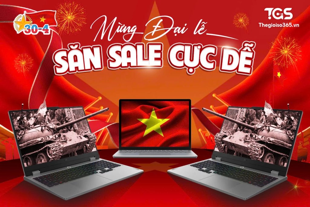 Laptop chính hãng giá tốt | Gaming, văn phòng, đồ họa – Thế Giới Số 365 Mừng Đại Lễ - Săn Sale Cực Dễ