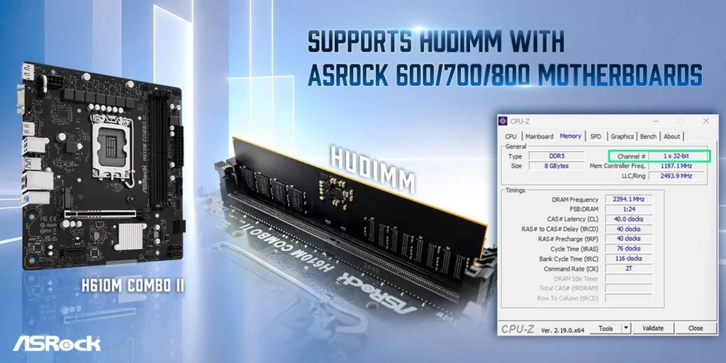 Laptop chính hãng giá tốt | Gaming, văn phòng, đồ họa – Thế Giới Số 365 ASRock công bố chuẩn HUDIMM: RAM DDR5 giá rẻ, đánh đổi hiệu năng để tối ưu chi phí